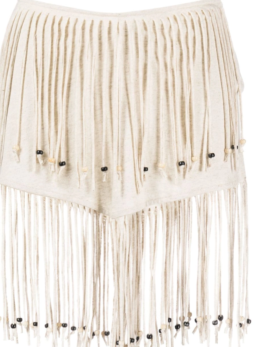 Cheap Women Monsoon miniskirt fringed Alanui 0802